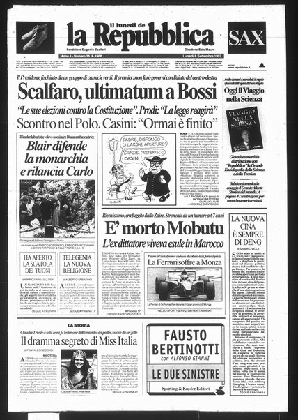 Il lunedì de La repubblica